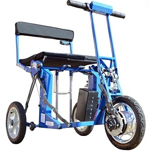 self folding mobility scooter